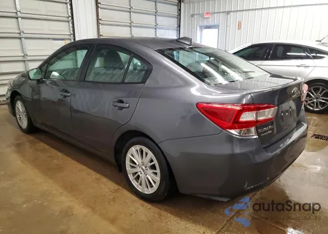 2018 Subaru Impreza из США, поврежденный, VIN 4S3GKAB68J3607702